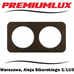 Berker R.1 ramka podwójna dąb do białych Warszawa Aleja Sikorskiego 3 LU3 Bartycka